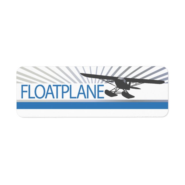 Floatplane Return Address Label (Front)