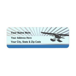 Floatplane Return Address Label