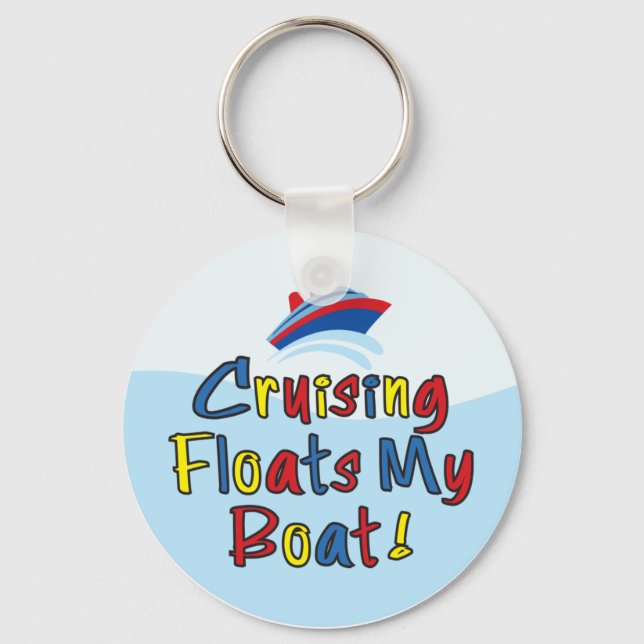 Floats My Boat 2 Keychain (Front)