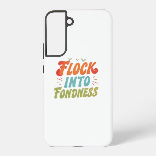 Flock into fondness  samsung galaxy s22+ case (Back)