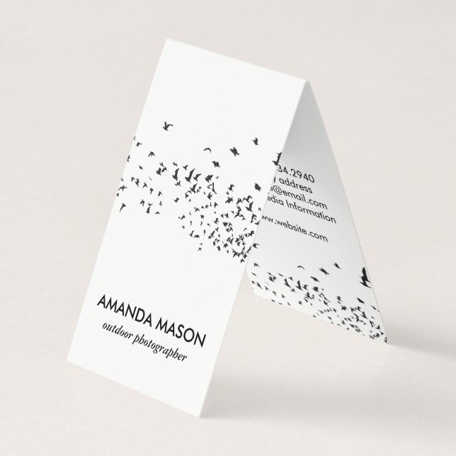 Flock of Birds Business Card (Front)