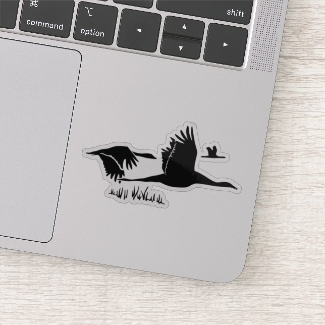 Flock of Geese (Detail)