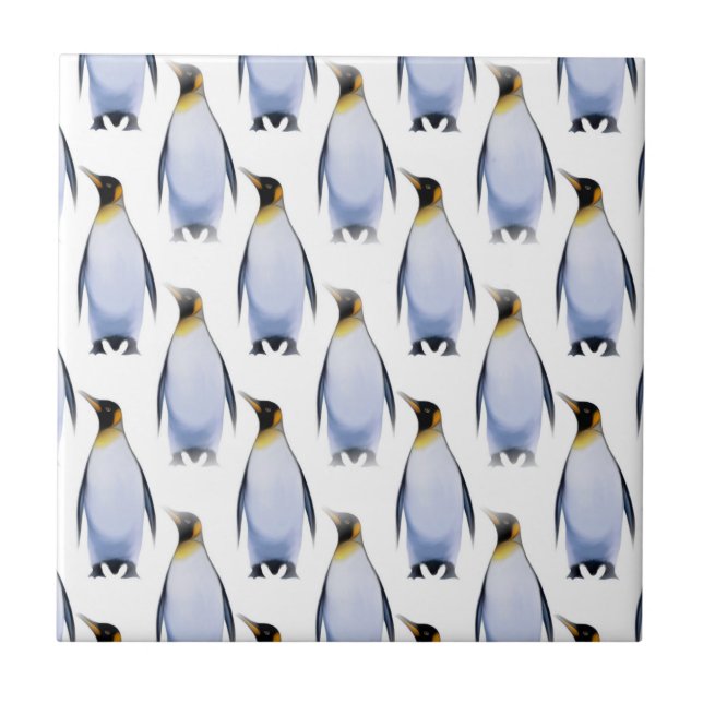 Flock of Penguins Tile (Front)