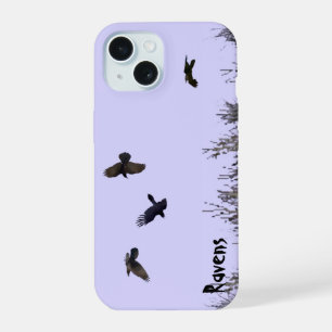 Flock of Ravens iPhone 15 Case