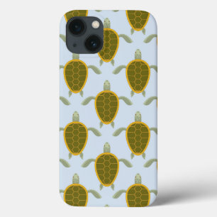 Flock Of Sea Turtles Pattern iPhone 13 Case