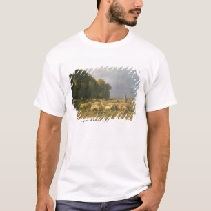 Flock of Sheep in a Landscape T-Shirt
