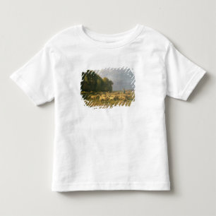 Flock of Sheep in a Landscape Toddler T-Shirt