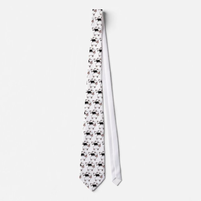 flock of sheep with black sheep tie (Front)