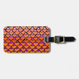 Flock of Valentines Luggage Tag