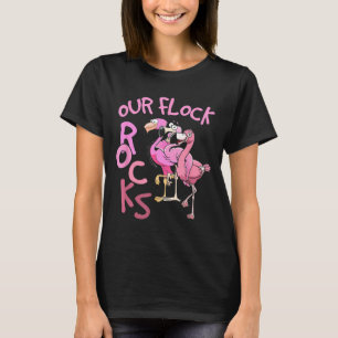 Flock Rocks Flamingo Matching Family Vacation T-Shirt