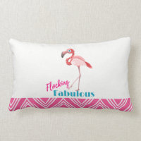 Flocking Fabulous Typography w/ Pink Flamingo