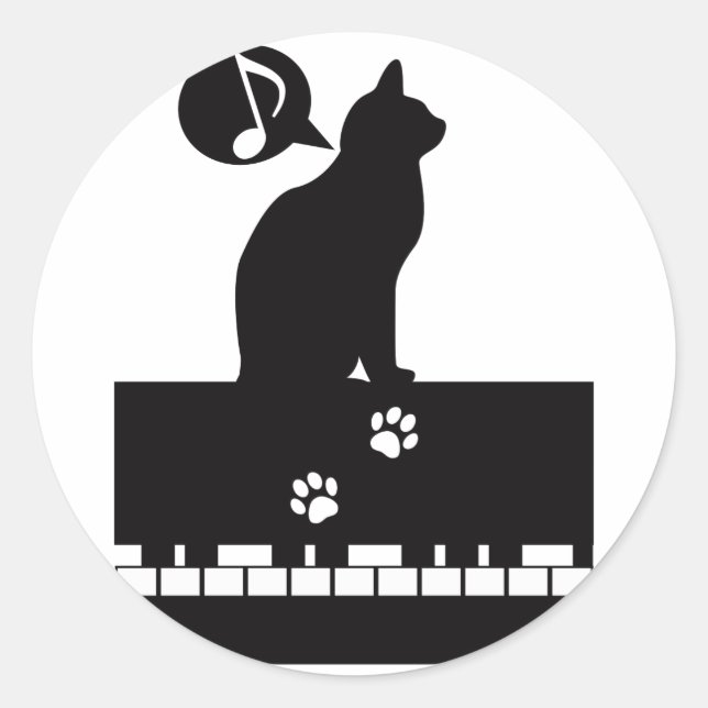 Floh_Walzer Classic Round Sticker (Front)