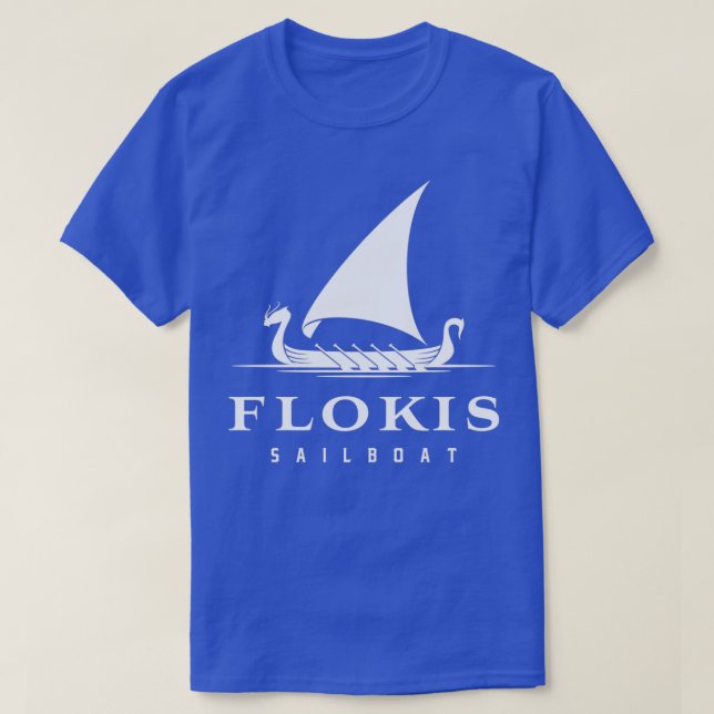 Flokis Shipyard Kattegat Vikings Vikings Gift T-Shirt (Design Front)