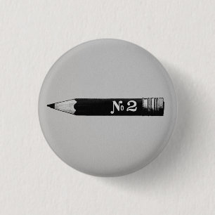 FLomm Villains: NO 2 3 Cm Round Badge