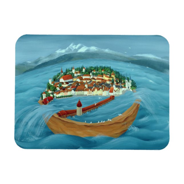 Flood 1999 magnet (Horizontal)