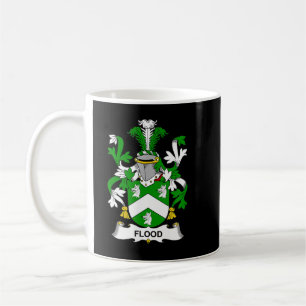 Flood Coat of Arms Family Crest Coffee Mug