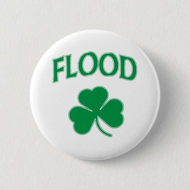 Flood Irish 6 Cm Round Badge (Front)