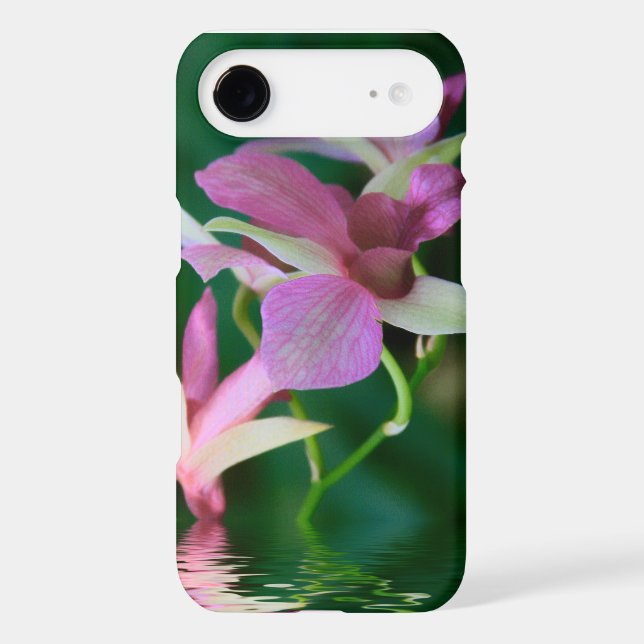 Flooded Orchid Case-Mate iPhone Case (Back)