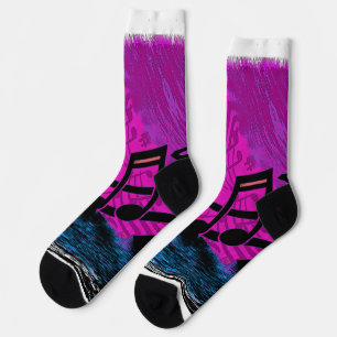 Flooding In - Musical Notes Socks