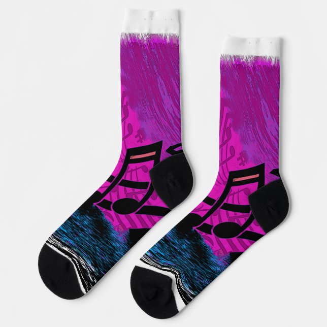 Flooding In - Musical Notes   Socks (Left)