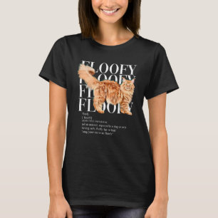 Floofy Red Maine Coon cat T-Shirt