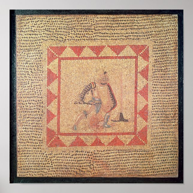 Floor depicting a gladiator, from Flace Poster (Front)