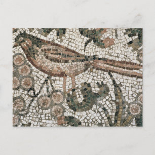 Floor pavement depicting a bird, 4th century AD (m Postcard