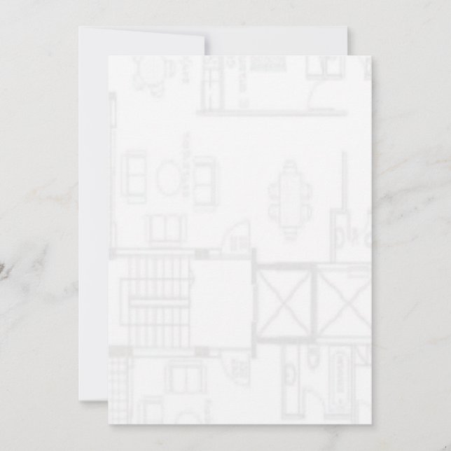 Floor Plan Invitation (Front)