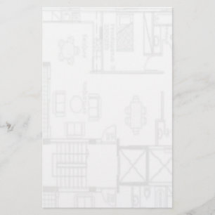 Floor Plan Stationery