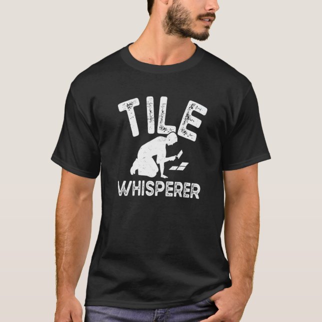 Floor Tile   Floor Installing Legend Tile Whispere T-Shirt (Front)