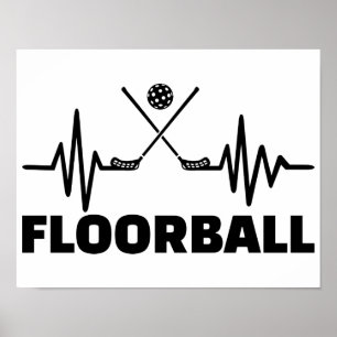 Floorball frequency poster