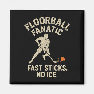 Floorbyll Fanatic Fast Sticks Indoor Hockey Team S Magnet