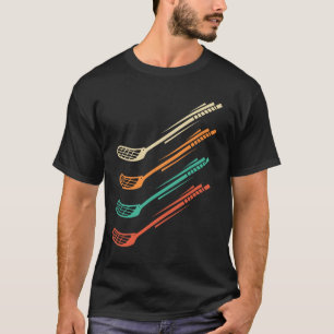 Floorbyll Indoor Hockey Team Sports Stick Flex Des T-Shirt