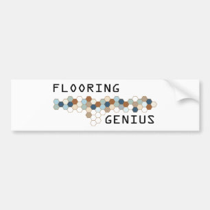 Flooring Genius Bumper Sticker