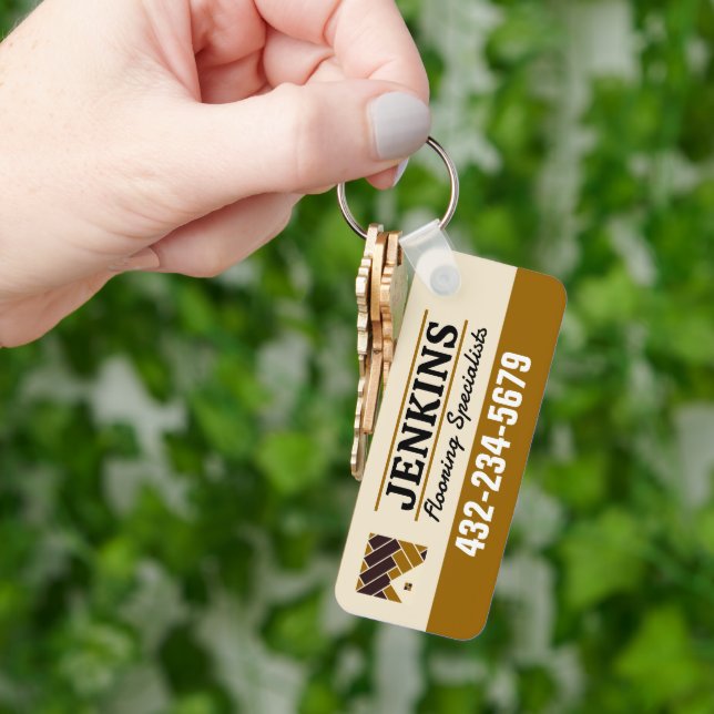 Flooring Installation Professional Key Ring (Hand)