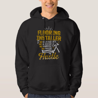 Flooring Installer Contractor Fun Skills Floor Ins Hoodie