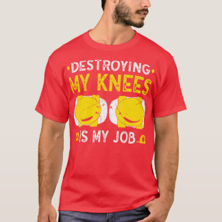 Flooring Installer Contractor Funny pet Installer T-Shirt