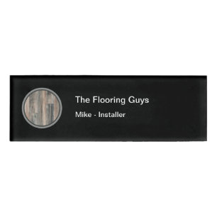 Flooring Professional Staff Name Tags