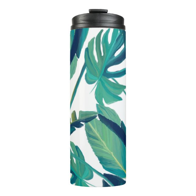Floors sheets tropical nature thermal tumbler (Front)
