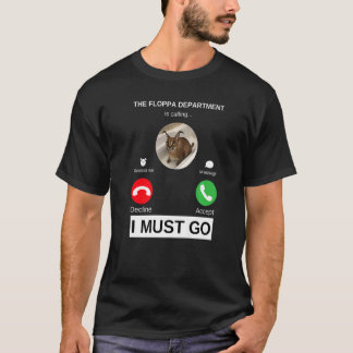 Floppa Department is Calling Caracal Cat Meme T-Shirt