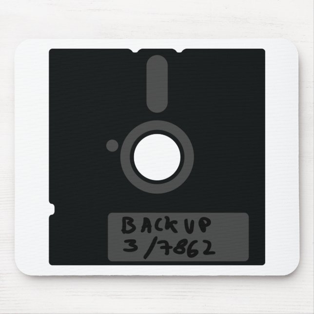 Floppy Disc Backup Mouse Pad (Front)