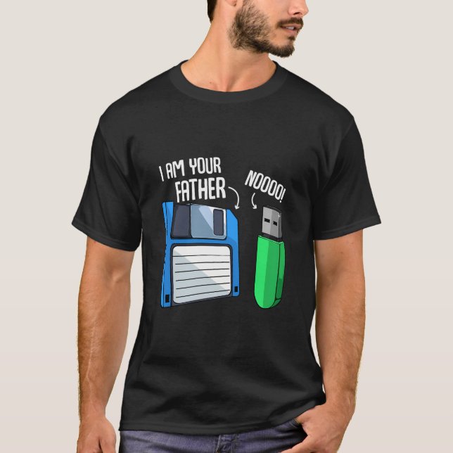 Floppy Disc Coder Computer Engineering Geek Nerd C T-Shirt (Front)