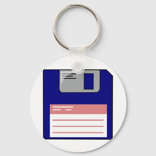 Floppy Disc Keychain (Front)
