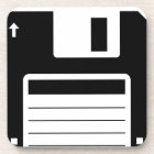 Floppy Disc Retro Illustration Design