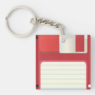 Floppy Discs Key Ring