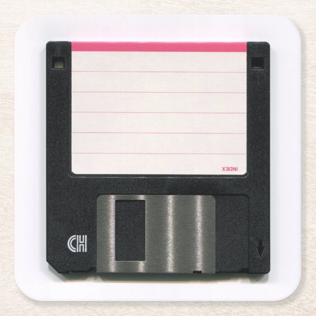 Floppy Disk Coaster Set (Front)