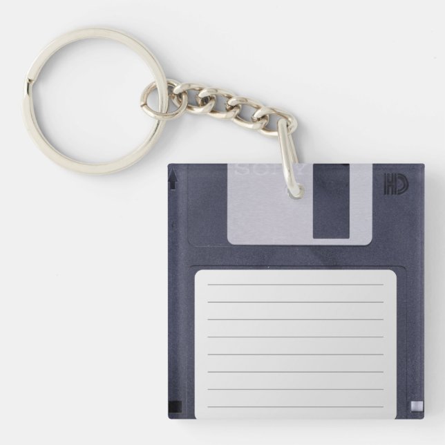 floppy disk key ring (Front)