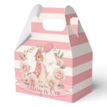 🐰🌸 Flopsy Bunny Party Favor Boxes 