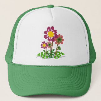 Flor solar trucker hat
