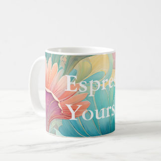 Flora 2 Floral Pastel Classic Mug